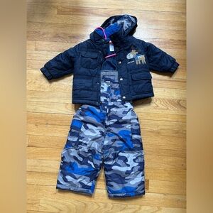 Carters winter jacket and snow suit